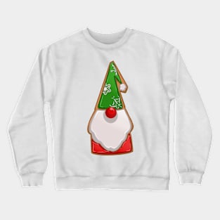 Gnome Gingerbread Cookie Crewneck Sweatshirt